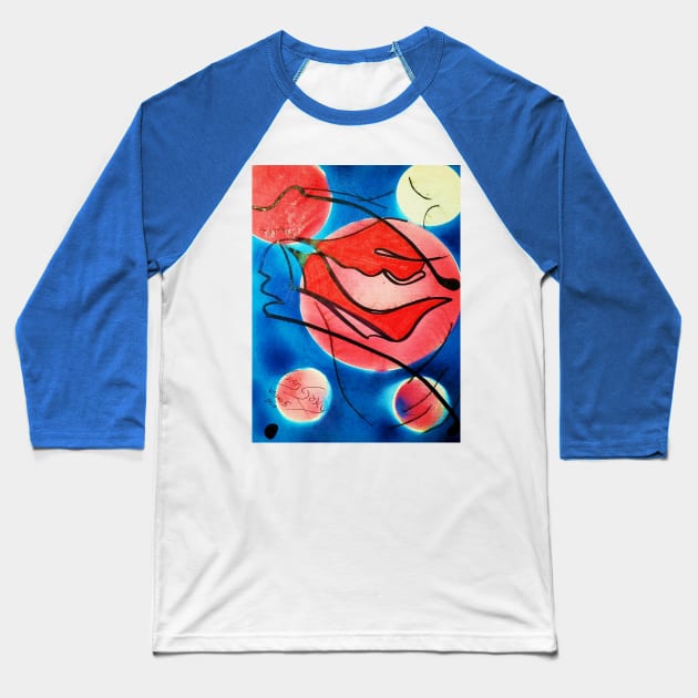 VERANO 5 Baseball T-Shirt by JUANGOMY